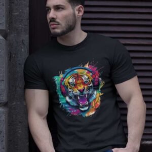 Bright Colourful Tiger