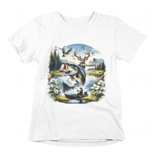 Bass Boat And Nature