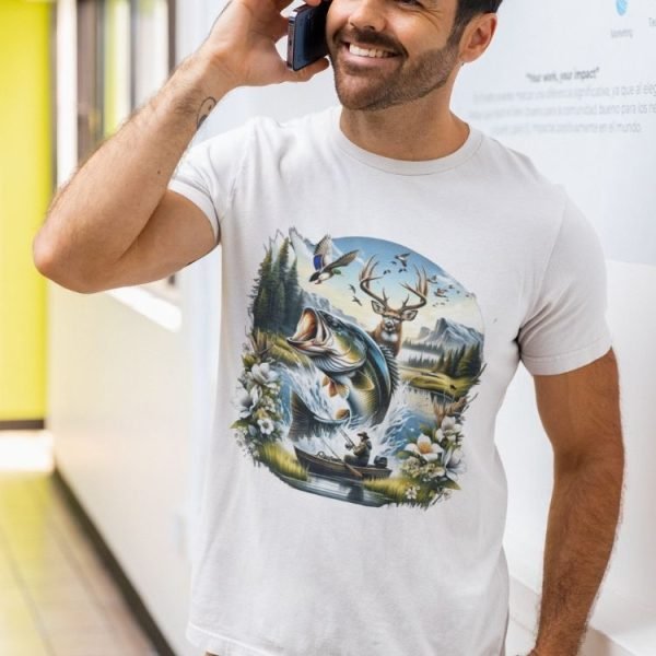 Bass Boat And Nature