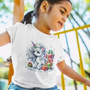 Christmas Unicorn and Presents